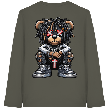 Bad Ass Teddy - Organic Longsleeve