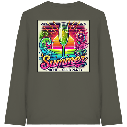 Summer Party Vibes - Organic Longsleeve