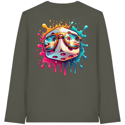 Sunset Vibes Dice - Organic Longsleeve