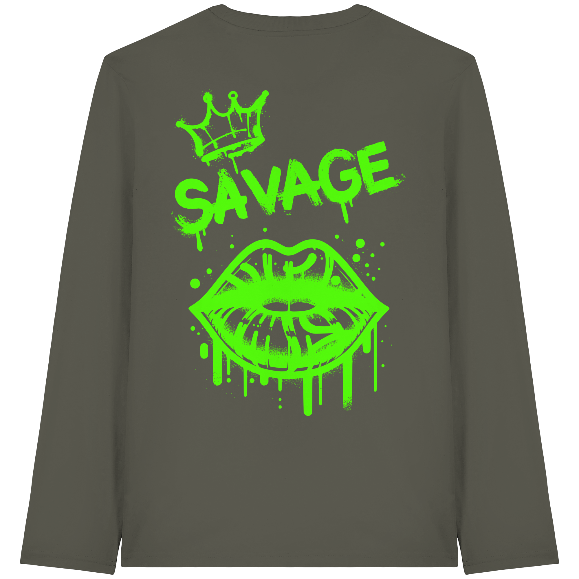 Kiss of Attitude - Organic Longsleeve