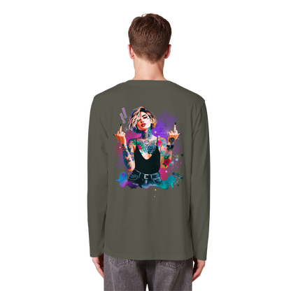 Rebel Rose - Organic Longsleeve