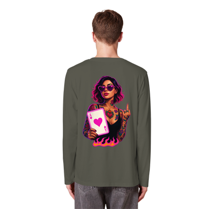 Queen of Hearts - Organic Longsleeve