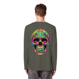 Psychedelic Skull - Organic Longsleeve