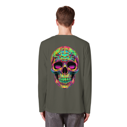 Psychedelic Skull - Organic Longsleeve