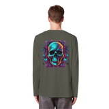 Crâne Galactique - T-shirt à manches longues bio