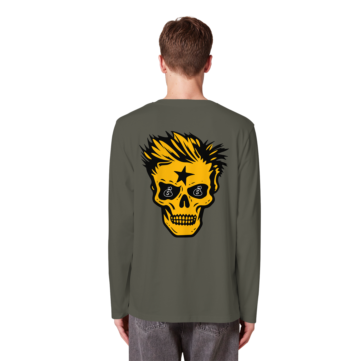 Golden Skull - Organic Longsleeve