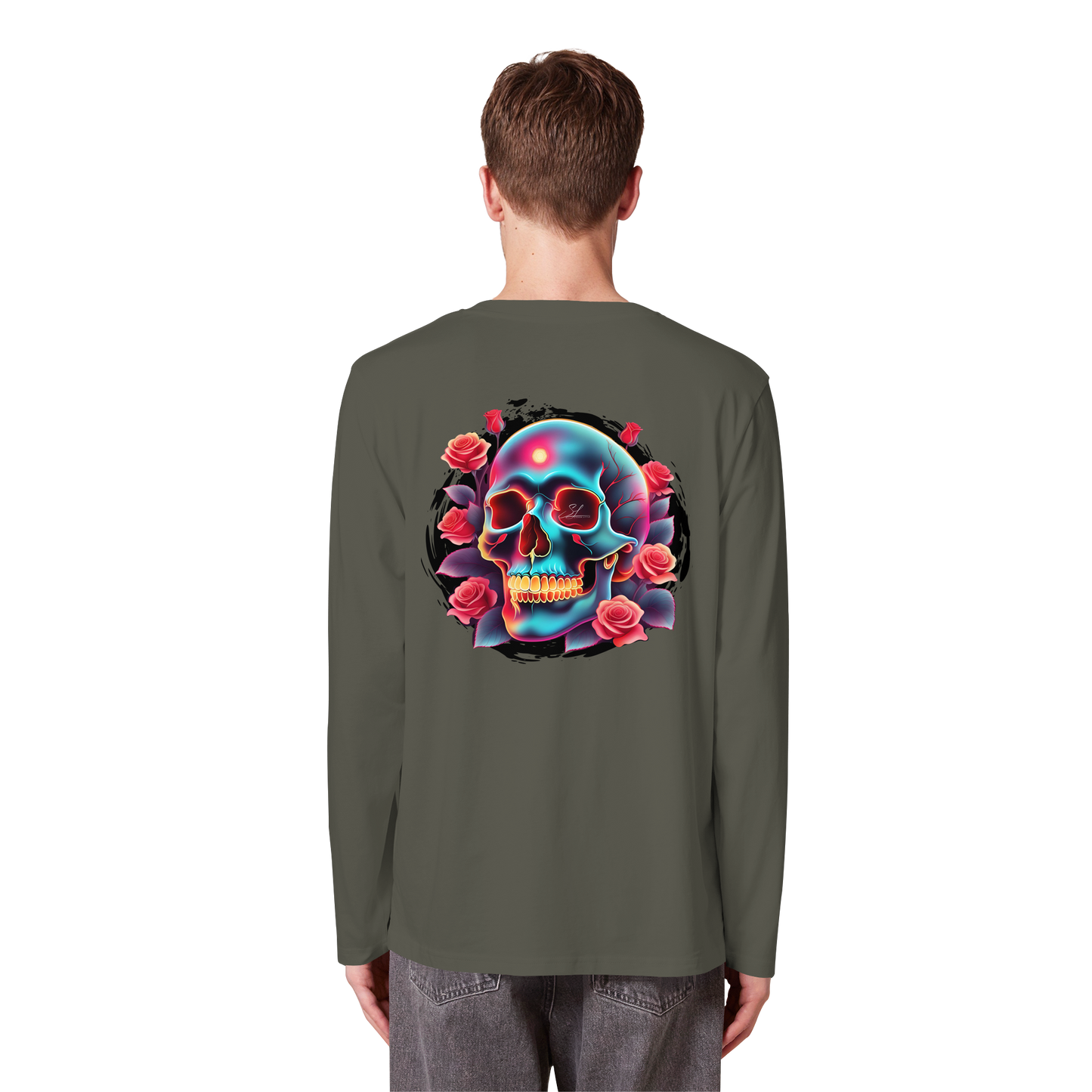Glow Skull - Organic Longsleeve