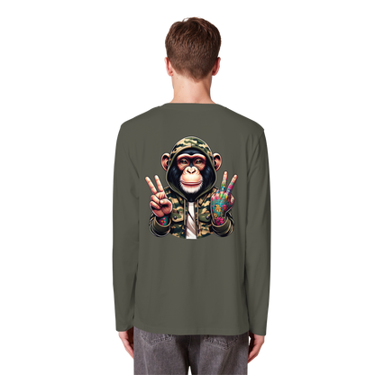 Jungle Ink Monkey - Organic Longsleeve