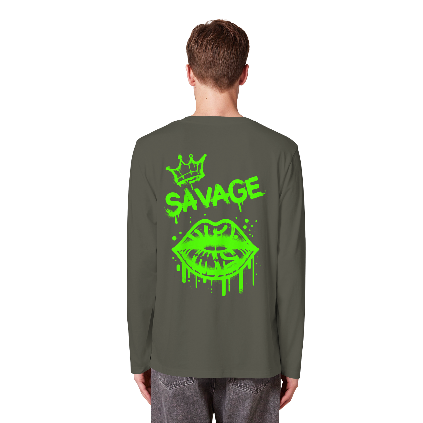 Kiss of Attitude - Organic Longsleeve