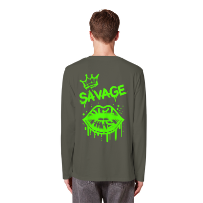 Kiss of Attitude - Organic Longsleeve