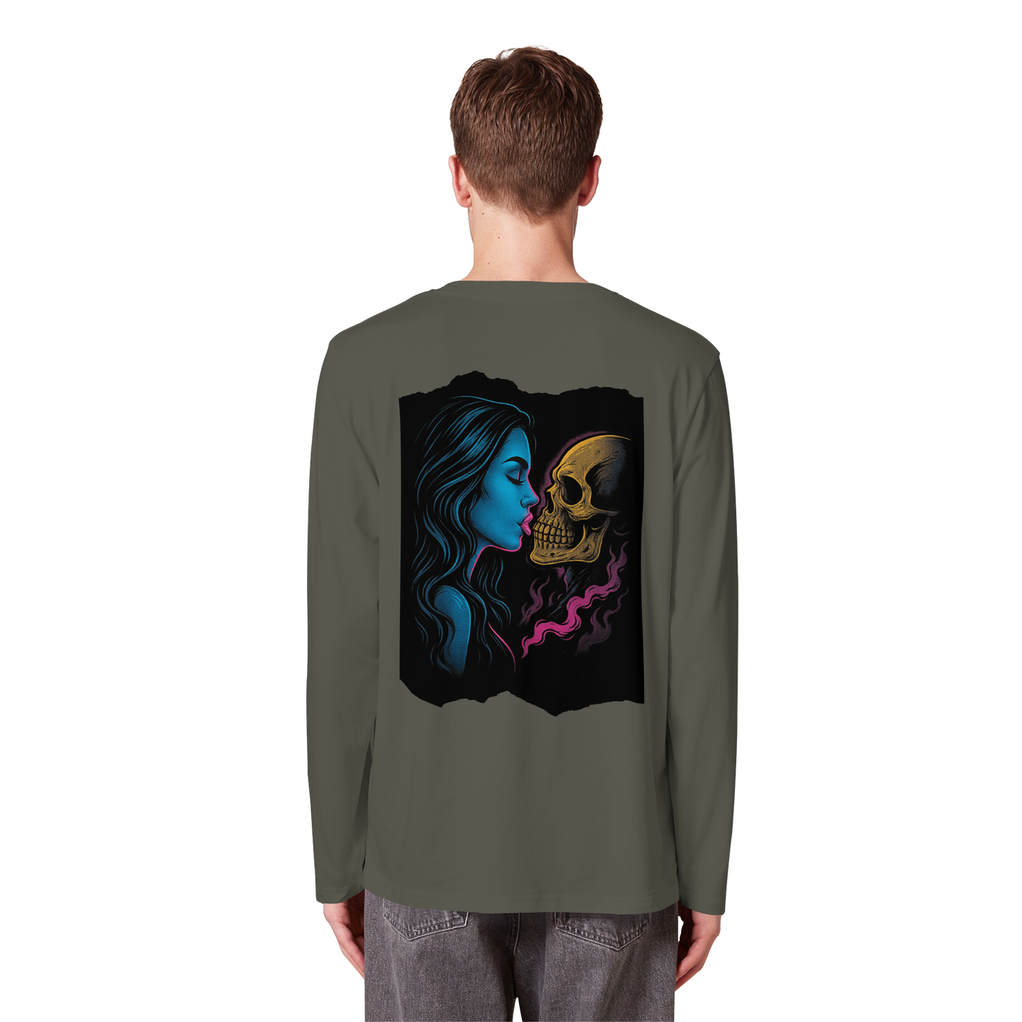 Kissing Skull - Organic Longsleeve