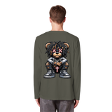 Bad Ass Teddy - Organic Longsleeve