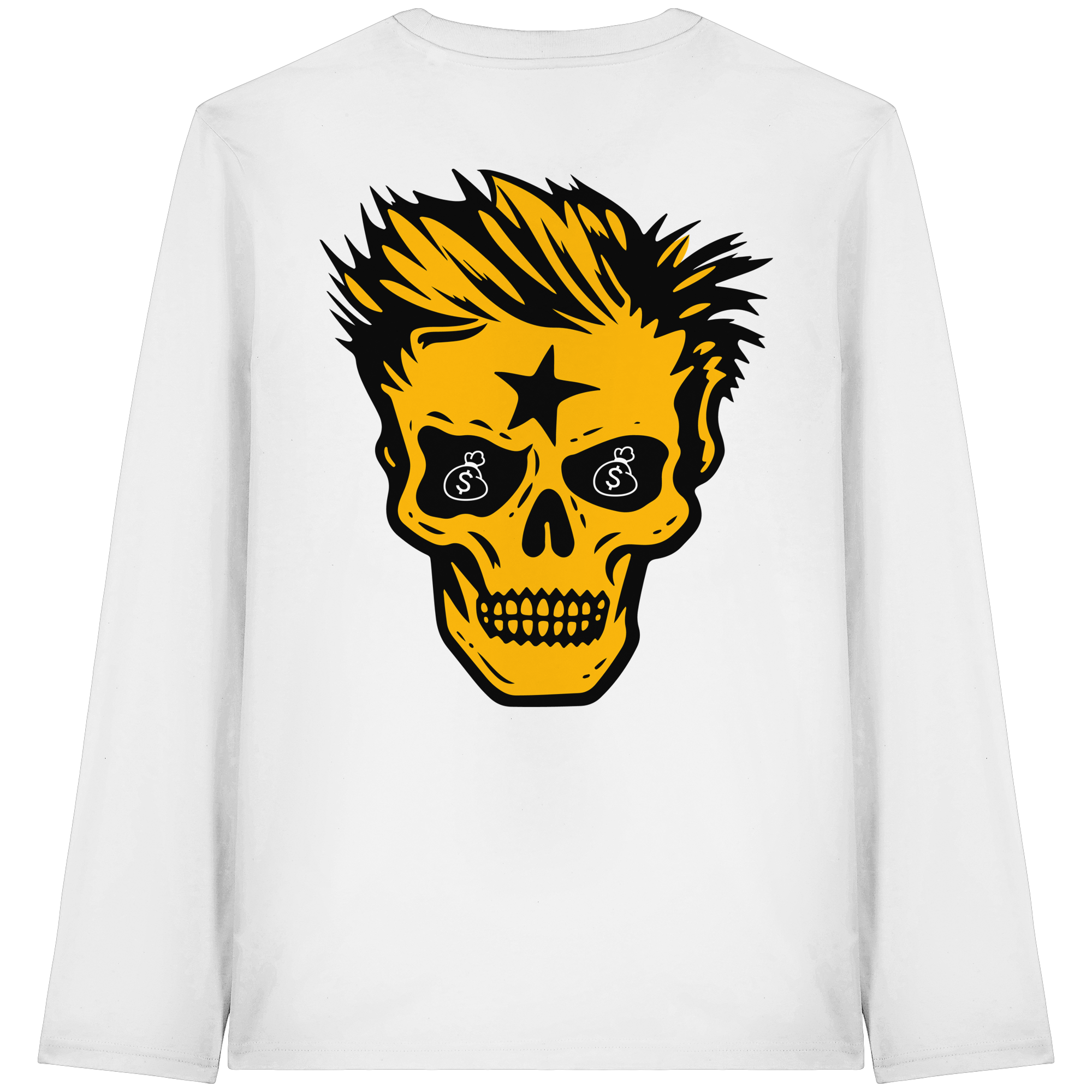 Golden Skull - Organic Longsleeve
