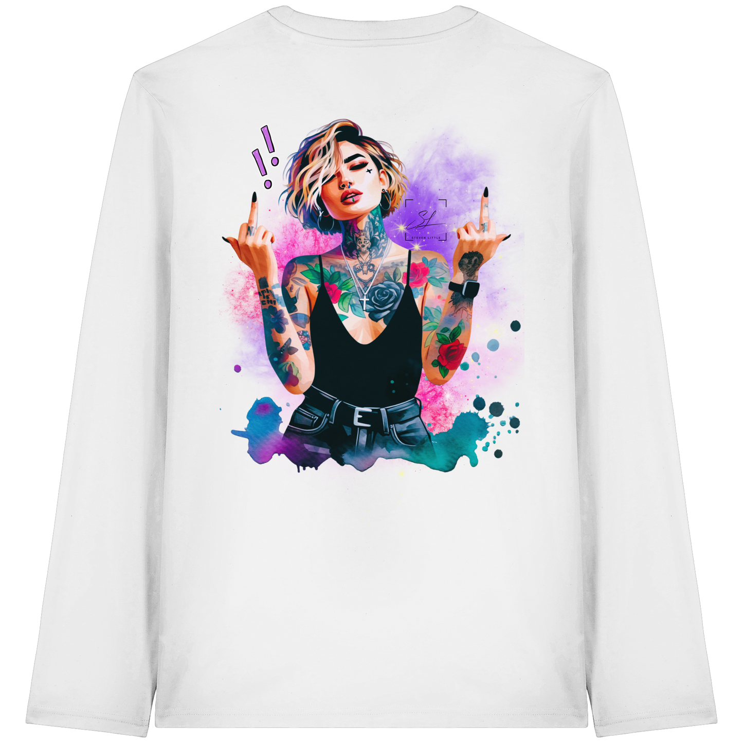 Rebel Rose - Organic Longsleeve