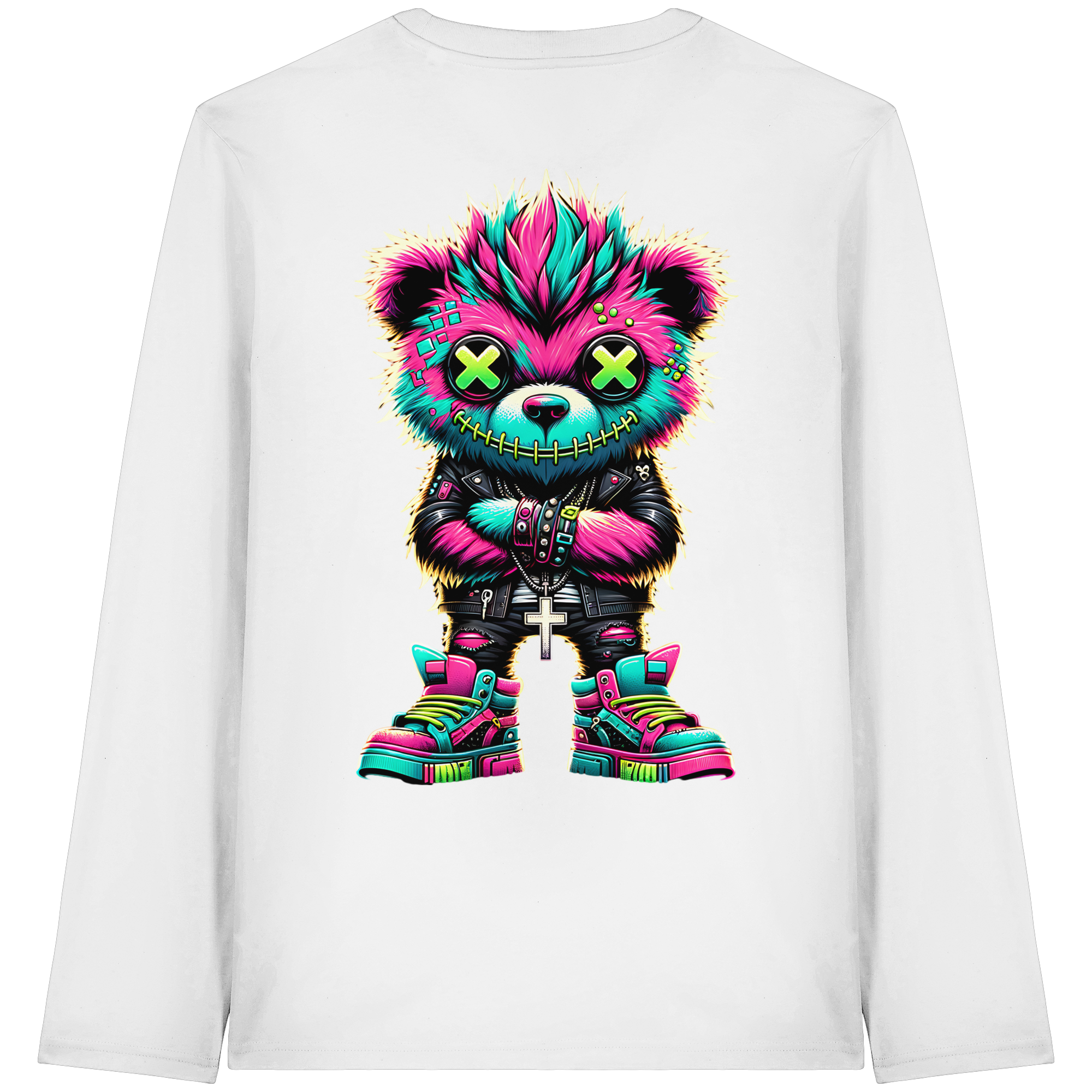 Street Style Beast - T-shirt bio à manches longues