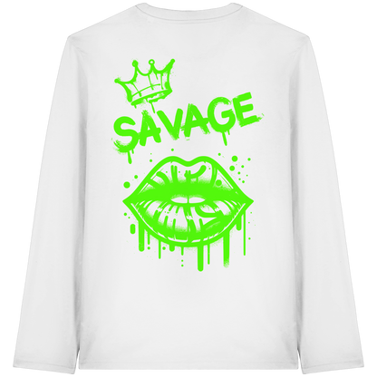 Kiss of Attitude - Organic Longsleeve