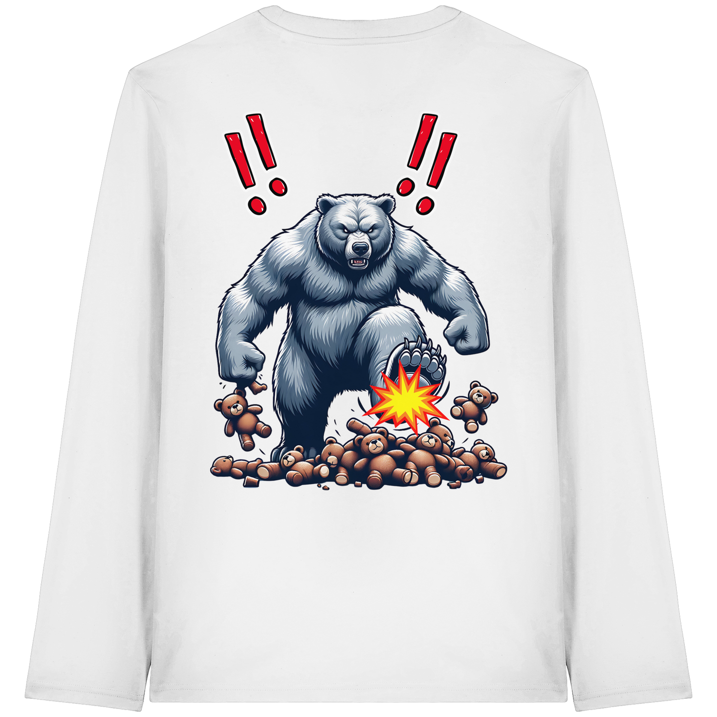 Teddy Terror - Organic Longsleeve