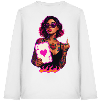 Queen of Hearts - Organic Longsleeve