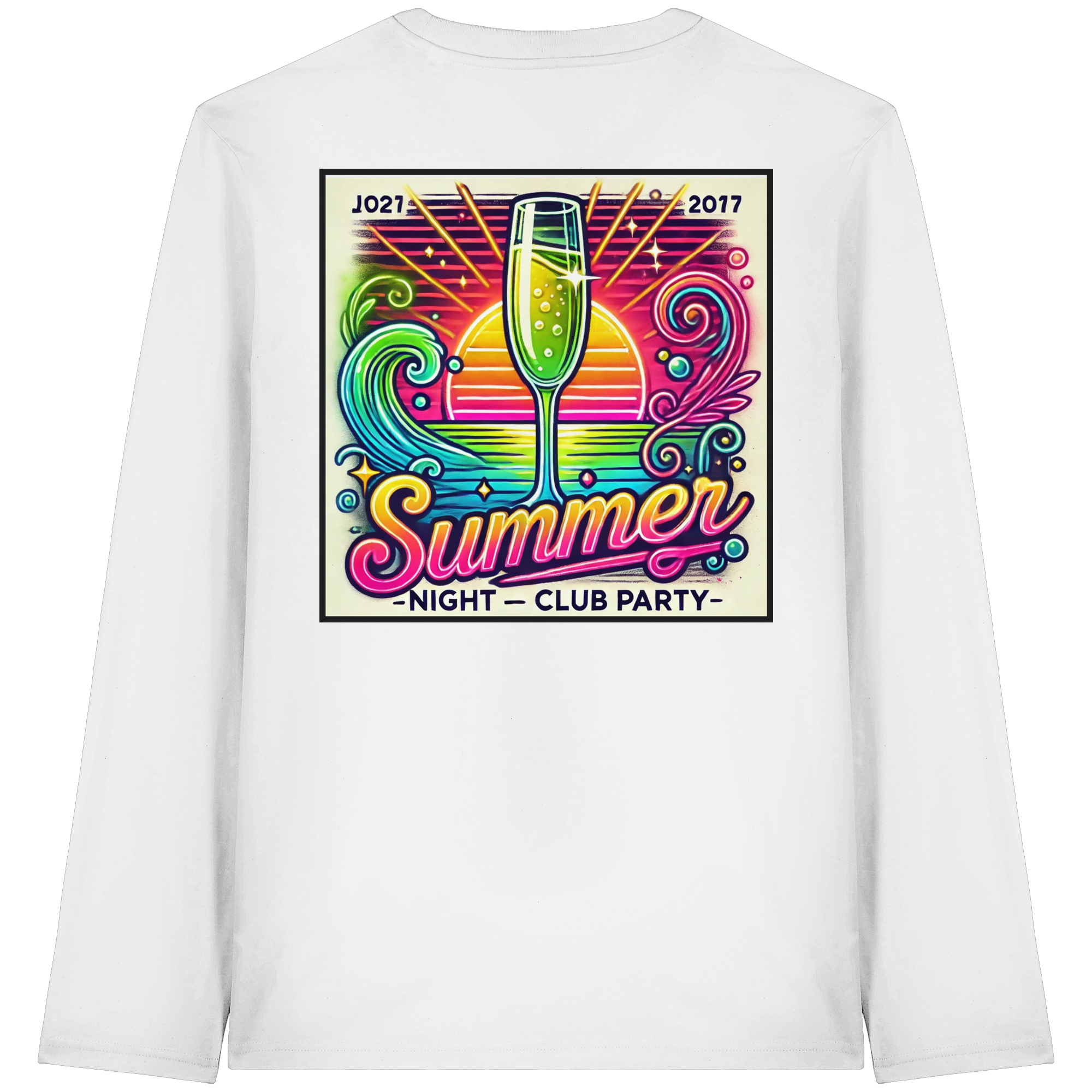 Summer Party Vibes - Organic Longsleeve