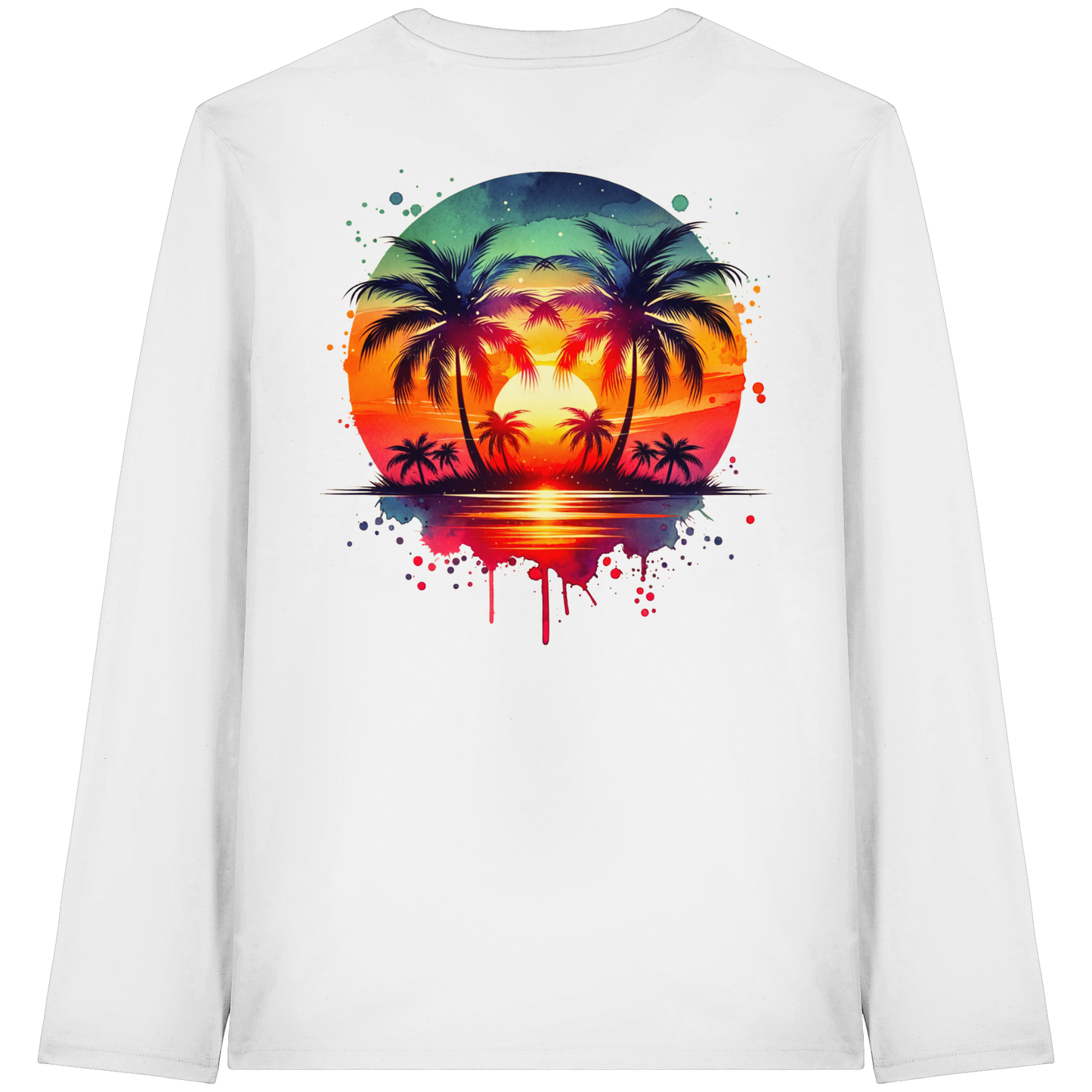 Tropical Sunset - Organic Longsleeve