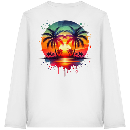 Tropical Sunset - Organic Longsleeve