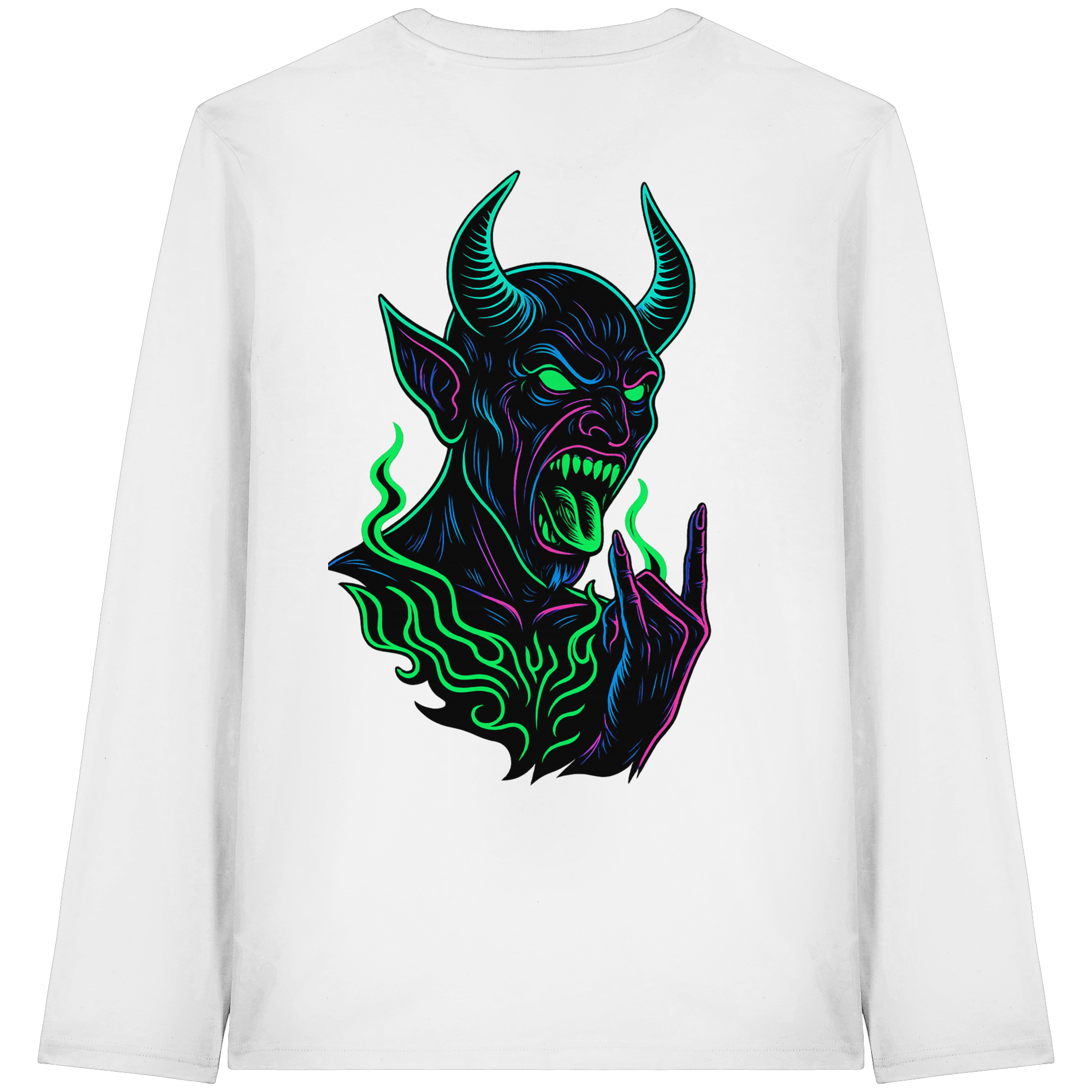 Neon Hellfire - Organic Longsleeve
