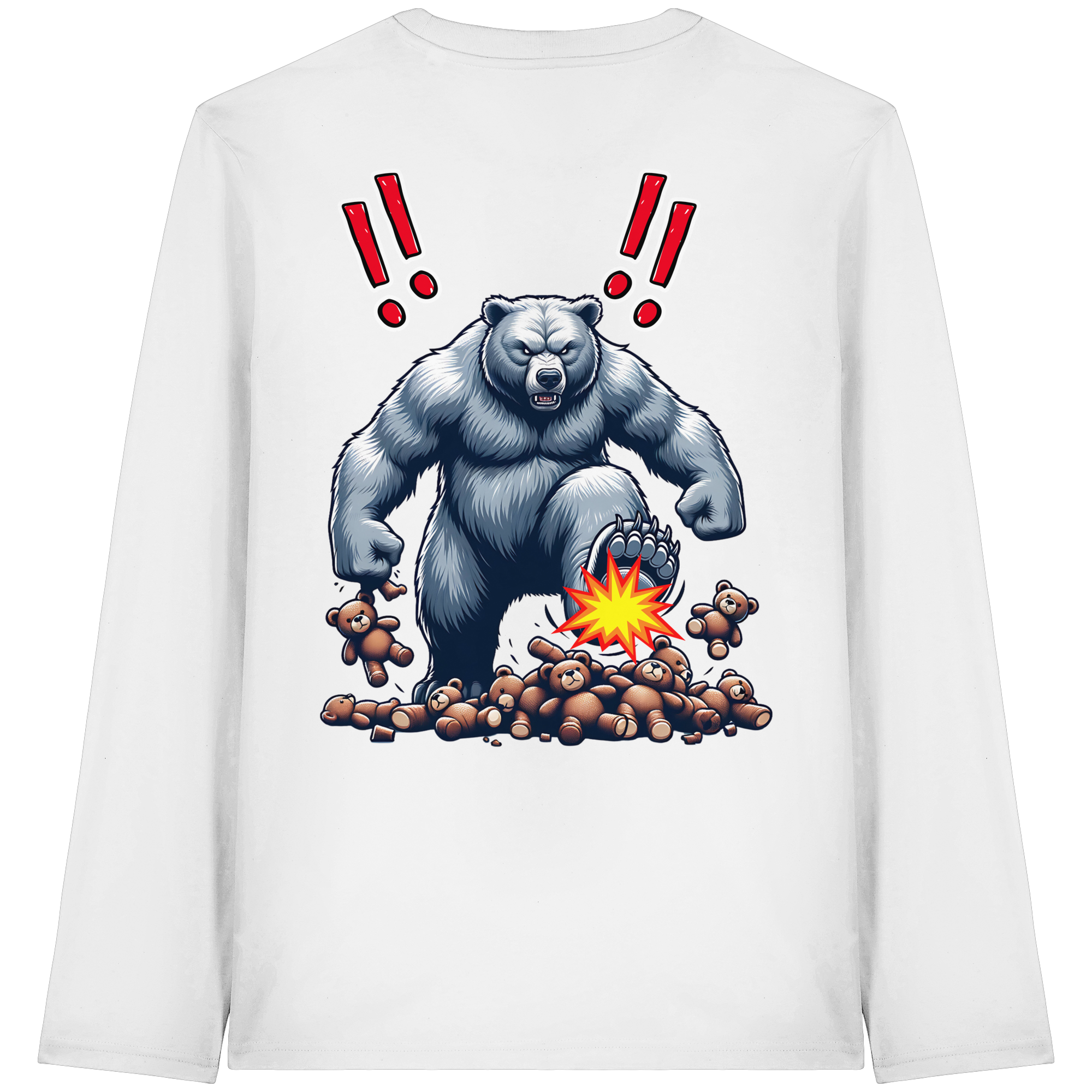 Teddy Terror - Organic Longsleeve