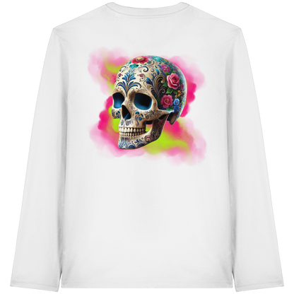 Floral Skull - Organic Longsleeve
