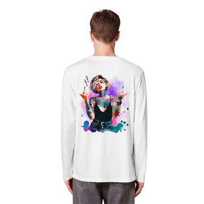 Rebel Rose - Organic Longsleeve