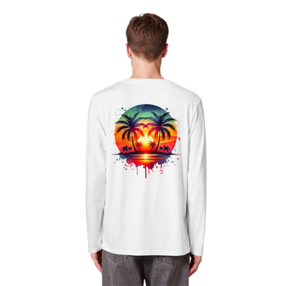Tropical Sunset - Organic Longsleeve