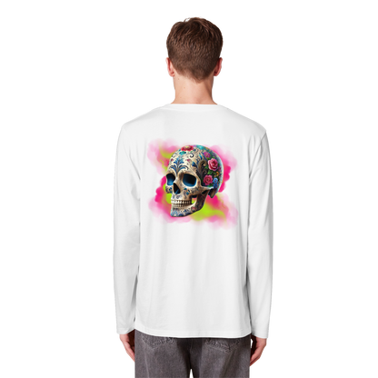 Floral Skull - Organic Longsleeve