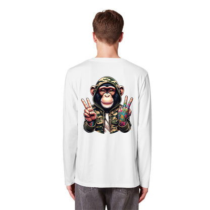Jungle Ink Monkey - Organic Longsleeve