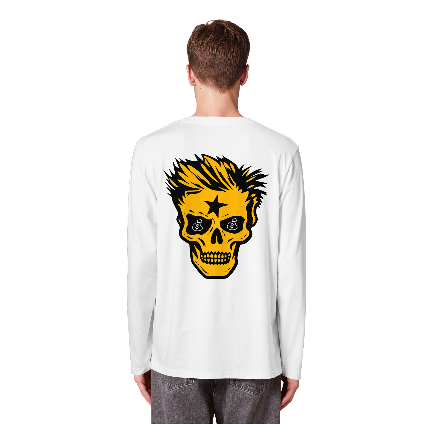 Golden Skull - Organic Longsleeve