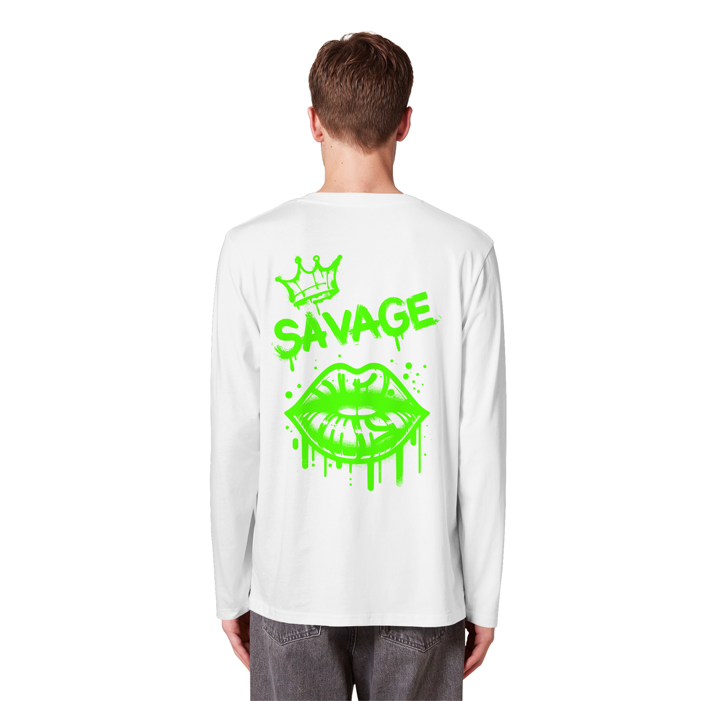 Kiss of Attitude - Organic Longsleeve