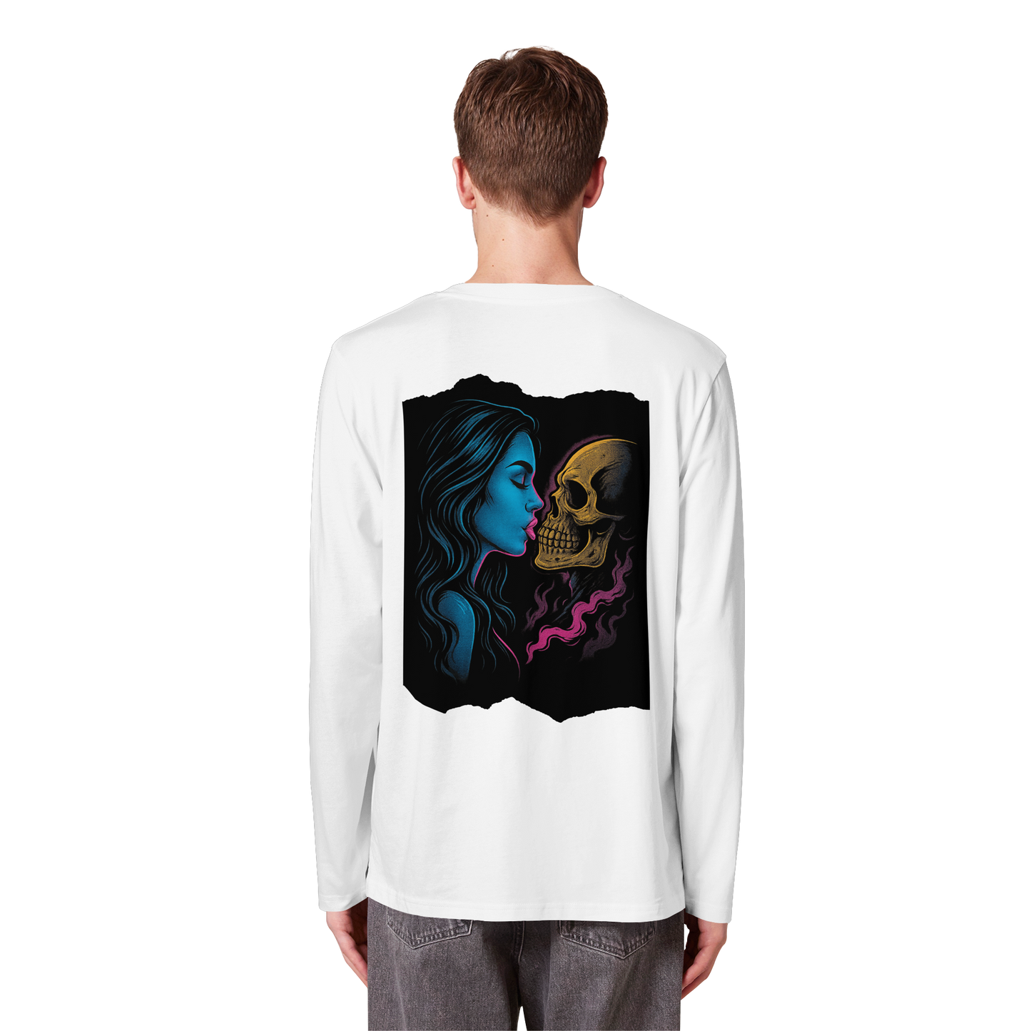 Kissing Skull - Organic Longsleeve