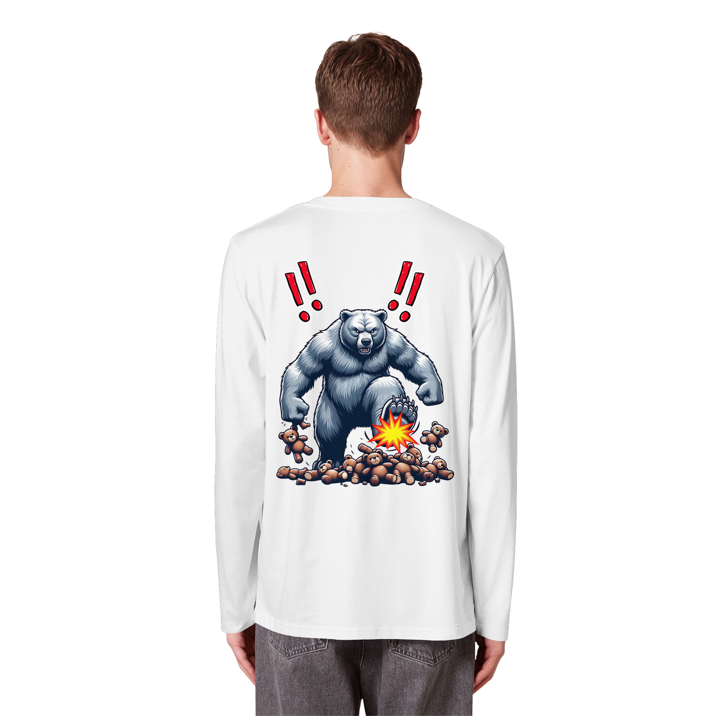 Teddy Terror - Organic Longsleeve
