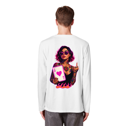 Queen of Hearts - Organic Longsleeve