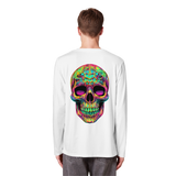 Psychedelic Skull - Organic Longsleeve