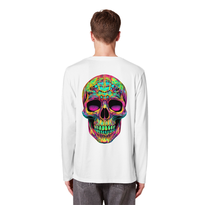 Psychedelic Skull - Organic Longsleeve