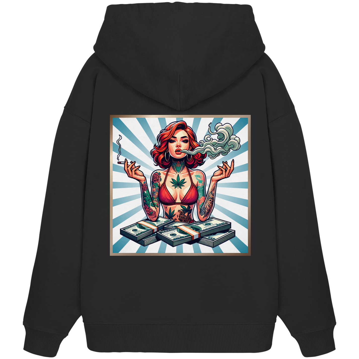 Rebel Rich - Organic Oversize Hoodie