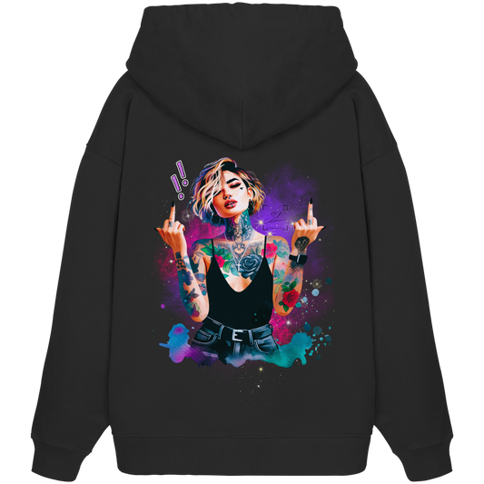 Rebel Rose - Organic Oversize Hoodie