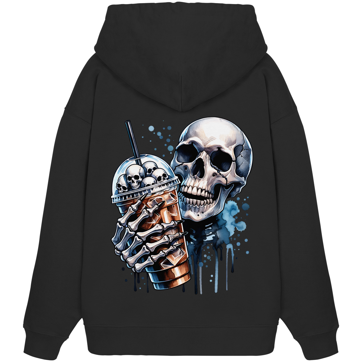 Chill Skull - Organic Oversize Hoodie