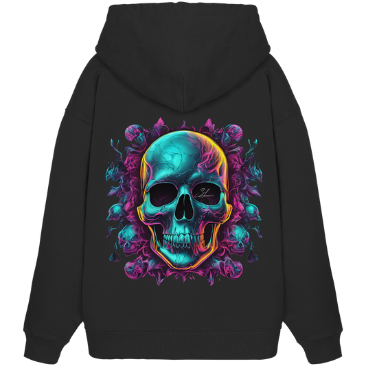 Galactic Skull - Organic Oversize Hoodie