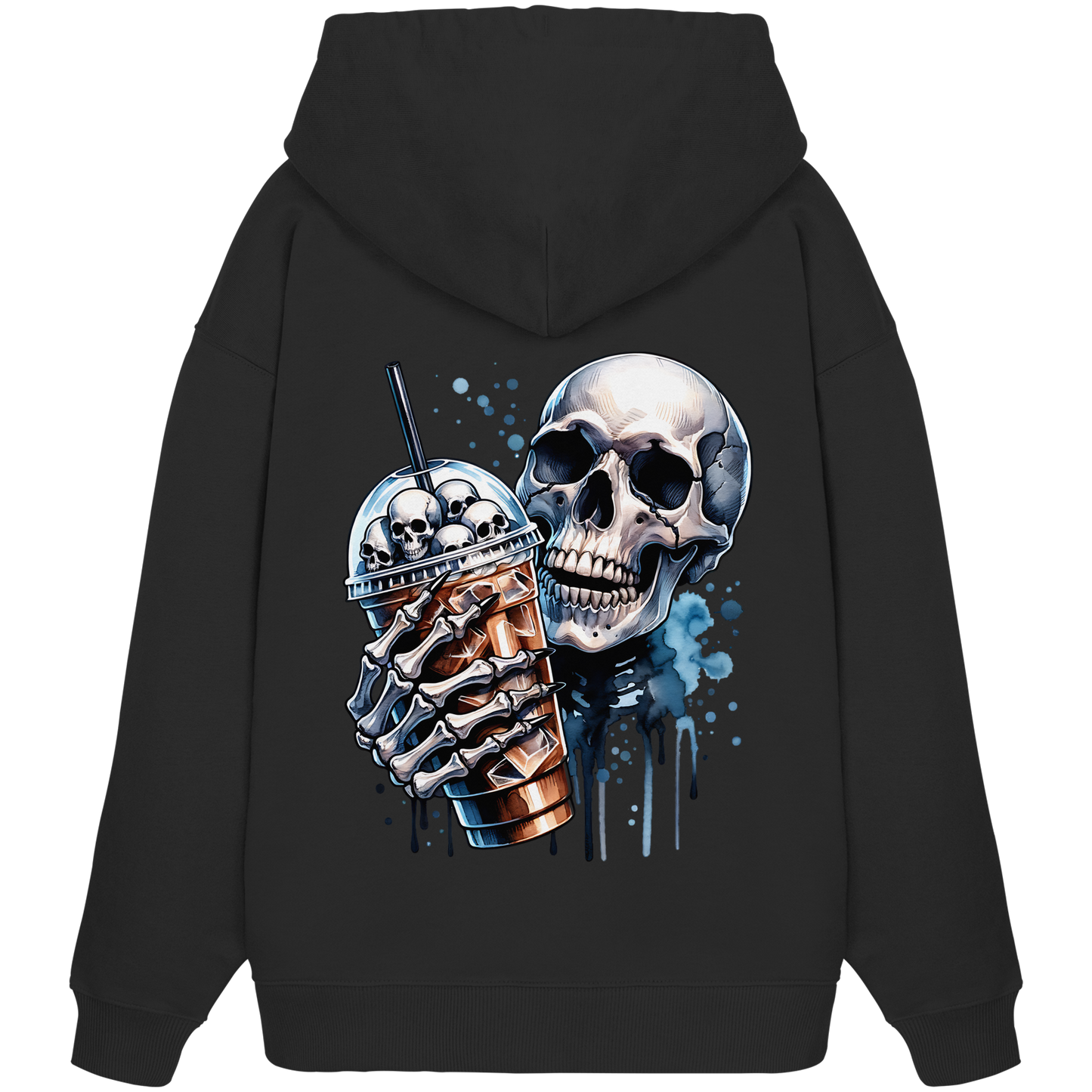 Chill Skull - Organic Oversize Hoodie