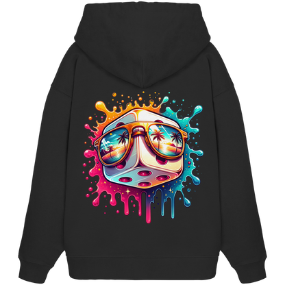 Sunset Vibes Dice - Organic Oversize Hoodie