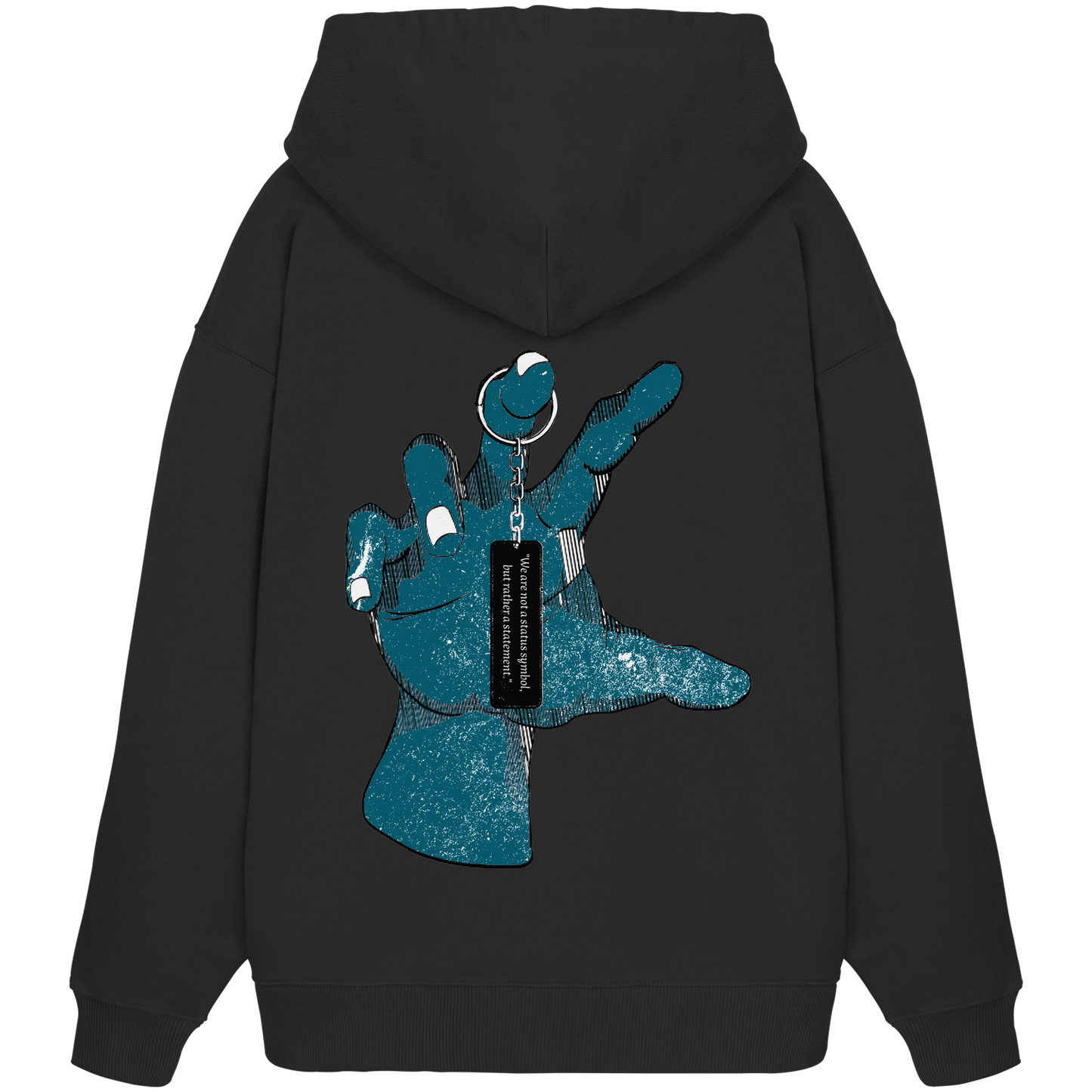 Statement Hand - Organic Oversize Hoodie