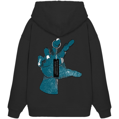 Statement Hand - Organic Oversize Hoodie