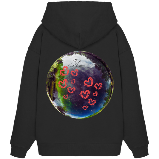 Love our World - Organic Oversize Hoodie