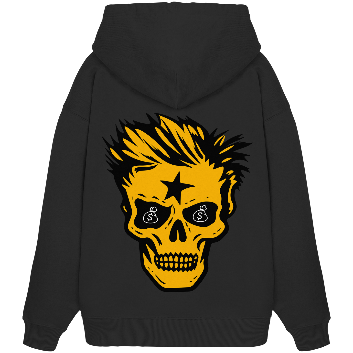 Golden Skull Dreams - Organic Oversize Hoodie