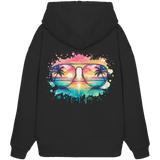 Tropical Sunset Glasses - Organic Oversize Hoodie